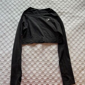 Gymshark long sleeve crop top